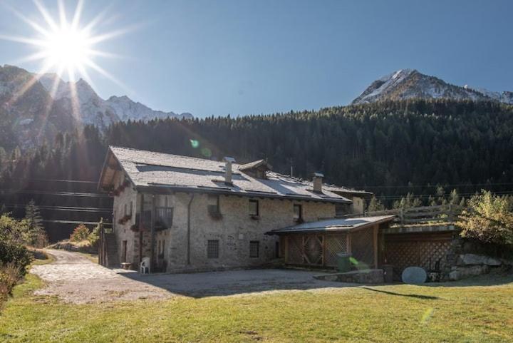 Villa Chalet Rustico Bertolini Per Gruppi! Vermiglio Exterior foto