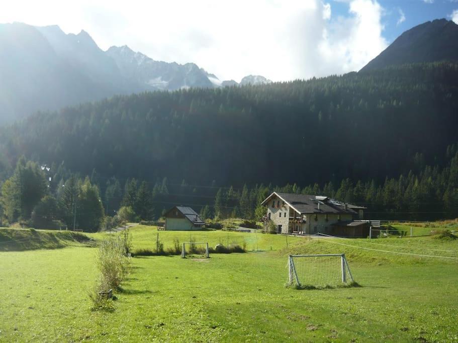 Villa Chalet Rustico Bertolini Per Gruppi! Vermiglio Exterior foto