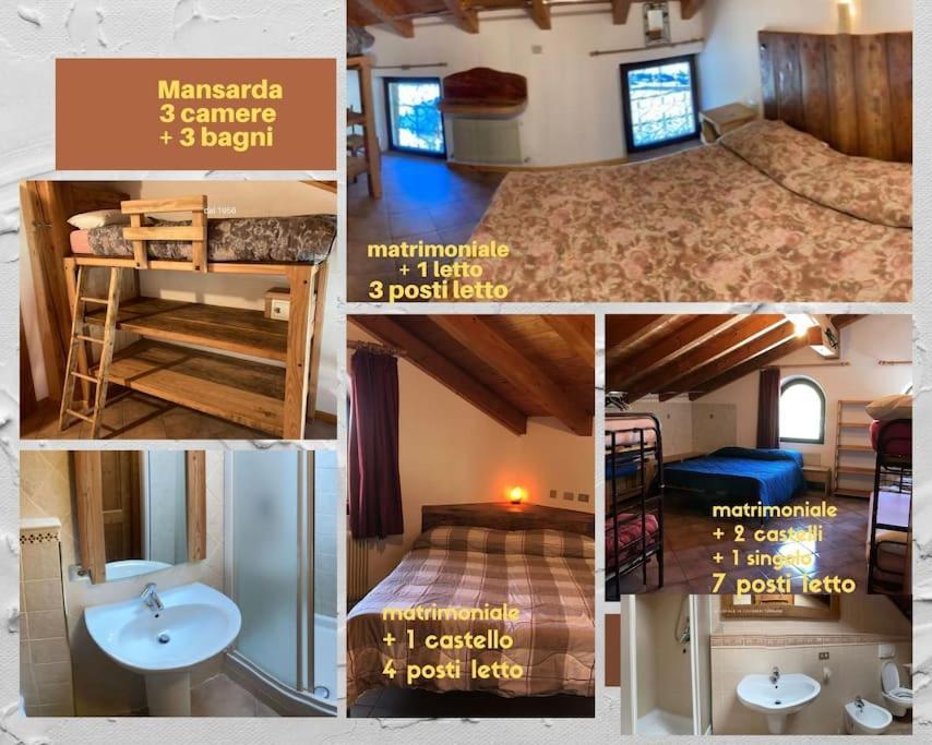 Villa Chalet Rustico Bertolini Per Gruppi! Vermiglio Exterior foto