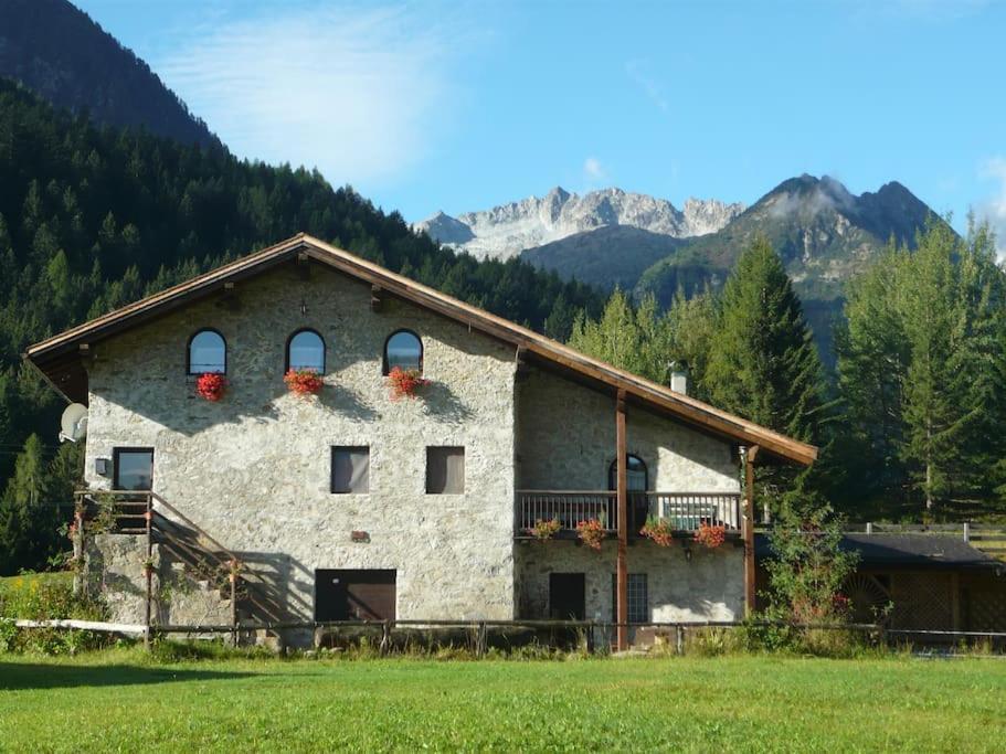 Villa Chalet Rustico Bertolini Per Gruppi! Vermiglio Exterior foto
